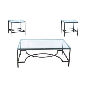Picture of Gunmetal Occasional Table Trio
