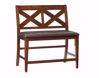 Picture of X-BACK COUNTER BENCH, OMAHA BR