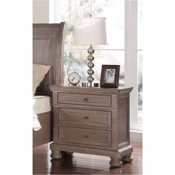 Picture of ALLEGRA THREE DRAWER NIGHTSTAND