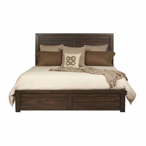 Picture of RUFF HEWN QUEEN PANEL BED