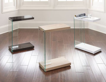Picture of ELAINA BLACK CHAIRSIDE TABLE
