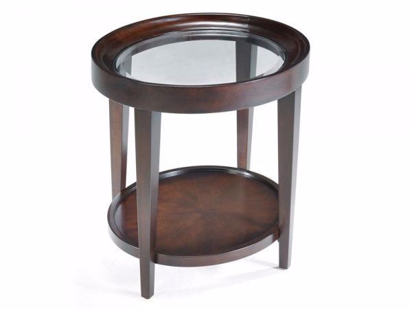 Picture of CARSON OVAL END TABLE