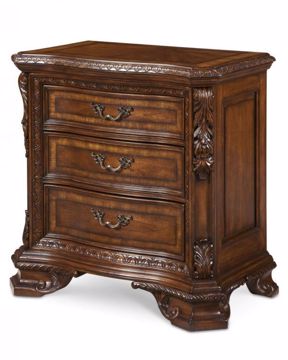 Picture of OLD WORLD BEDSIDE CHEST