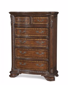 Picture of OLD WORLD DRAWER CHEST