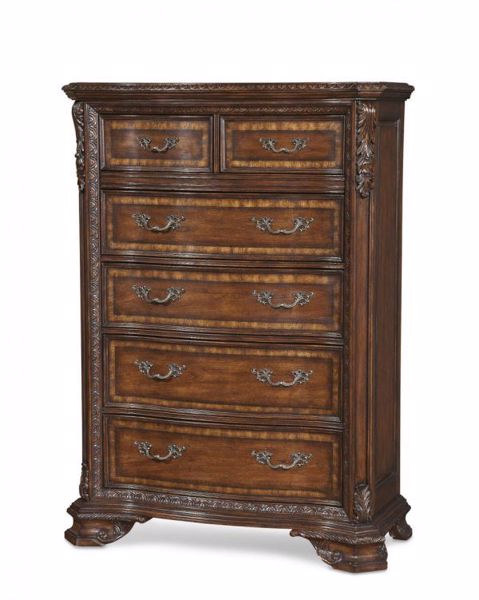 Picture of OLD WORLD DRAWER CHEST