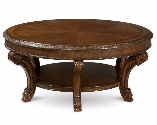 Picture of OLD WORLD ROUND COCKTAIL TABLE