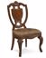 Picture of OLD WORLD SHIELD BACK SIDE CHAIR