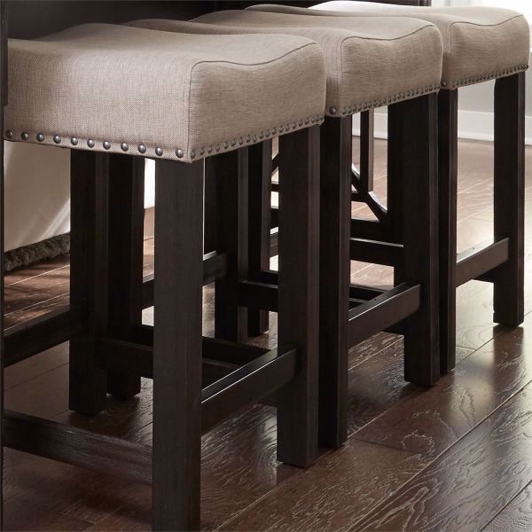 Picture of HEATHERBROOK UPHOLSTERED BAR STOOL