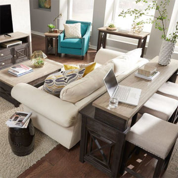 Picture of HEATHERBROOK UPHOLSTERED BAR STOOL