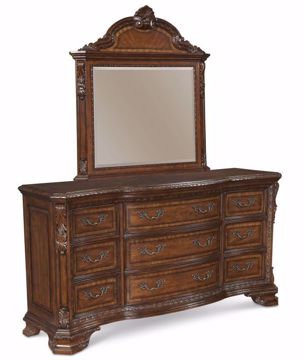 Picture of OLD WORLD DRESSER & MIRROR
