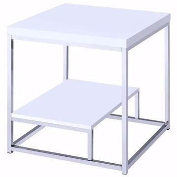 Picture of LUCIA END TABLE WHITE