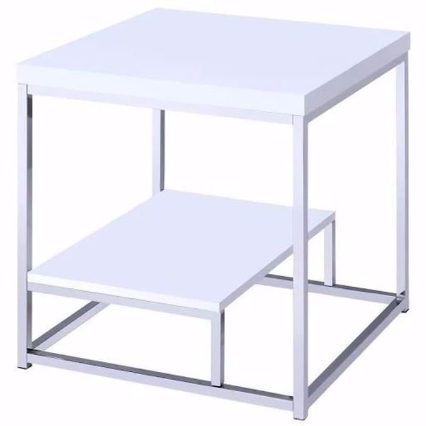 Picture of LUCIA END TABLE WHITE