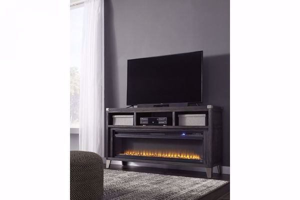 Picture of TODOE TV STAND WITH FIREPLACE INSERT