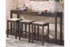 Picture of ROKANE SOFA TABLE BAR & 3 STOOLS