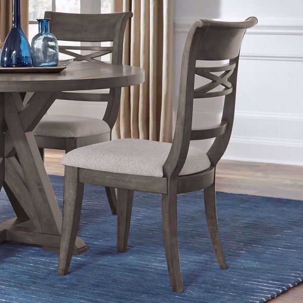 Picture of BECKMAN GRAY SIDE CHAIR