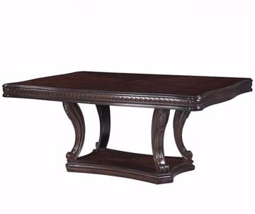 Picture of GRAND ESTATES DOUBLE PEDESTAL DINING TABLE