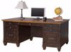 Picture of HARTFORD BLACK DOUBLE PEDESTAL DESK