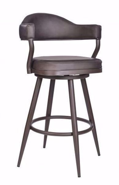 Picture of JUSTIN 30" BARSTOOL BROWN