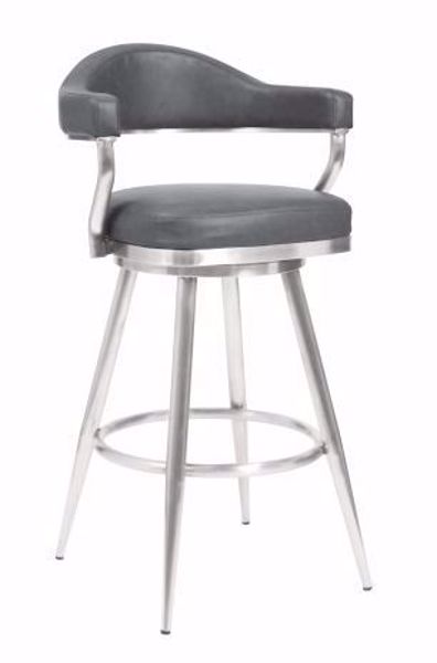 Picture of JUSTIN 30" BARSTOOL GREY