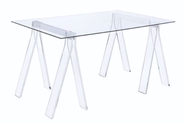 Picture of ACRYLIC SAWHORSE WRITING DESK