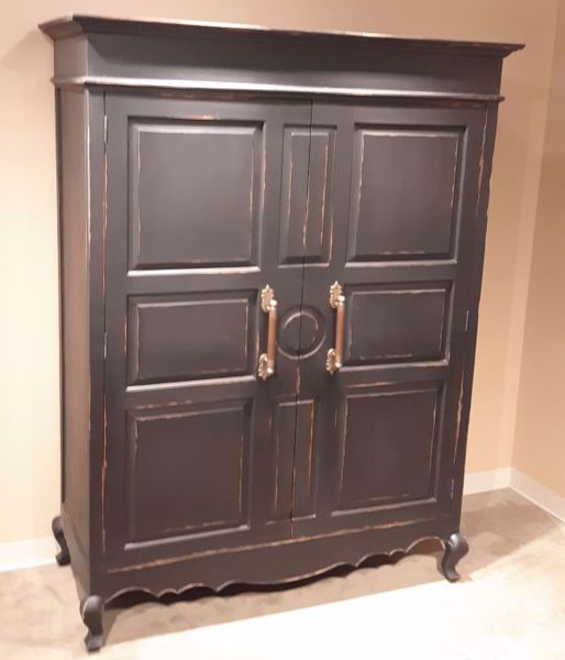 Picture of CARRINGTON ARMOIRE BLACK