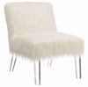 Picture of FUR & ACRYLIC ACCENT CHAIR