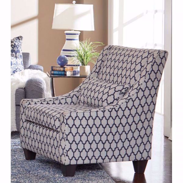 TANGIER NAVY ACCENT CHAIR