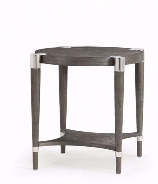 Picture of DUVALL OVAL END TABLE