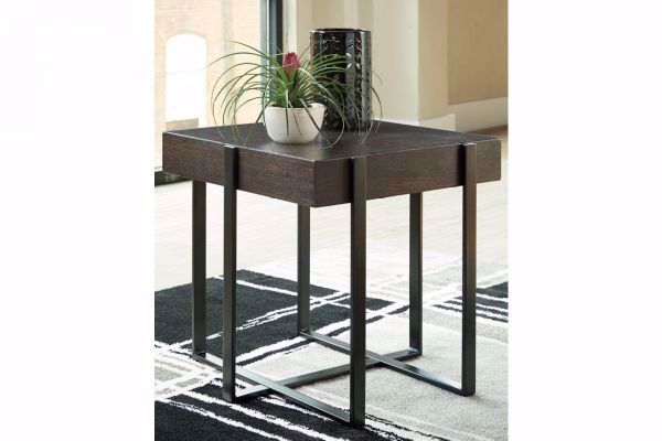 Picture of DREWING WOOD BLOCK END TABLE