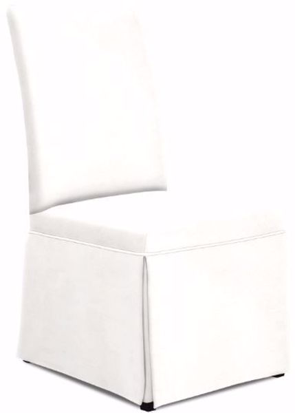 Picture of HAZEL SKIRTED PARSON CHAIR