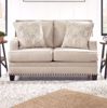 Picture of CLAREDON LINEN LOVESEAT