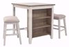 Picture of SKEMPTON COUNTER HEIGHT TABLE & 2 STOOLS