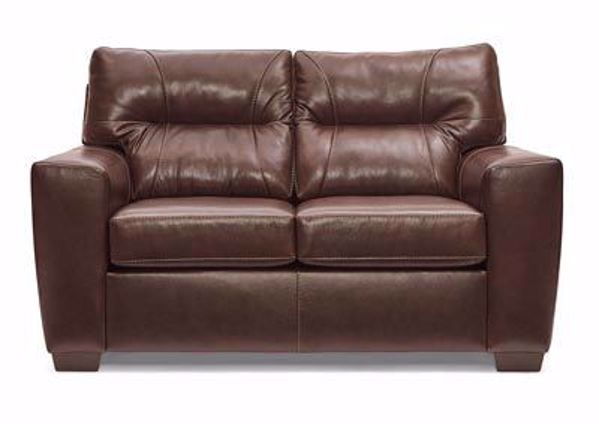 Picture of LAVISH CHESTNUT LOVESEAT