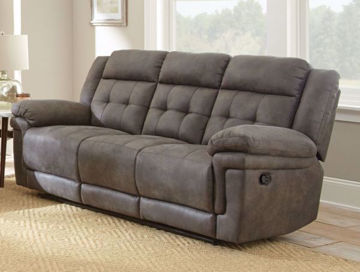 Picture of ANASTASIA GREY RECLINING SOFA