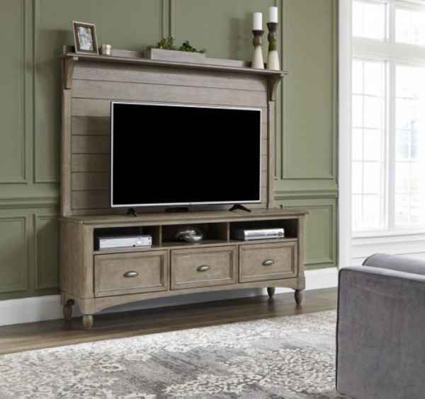 Picture of LAKESIDE ENTERTAINMENT CENTER TAUPE
