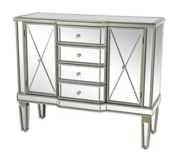 Picture of MIRRORED 2-DOOR CREDENZA