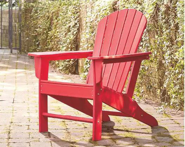 Picture of SUNDOWN TREASURE ADIRONDACK CHAIR RED