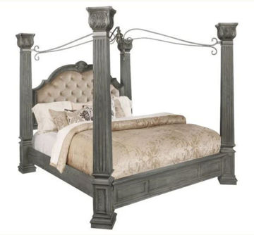 Picture of GRAND ISLE KING UPHOLSTERED CANOPY BED
