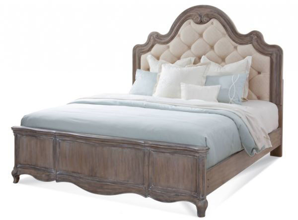 Picture of GENOA KING TUFTED UPHOLSTERED BED
