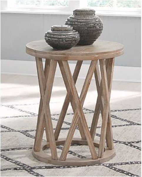 Picture of GLASSLORE END TABLE