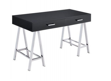 Picture of BLACK SAWHORSE WRITING DESK