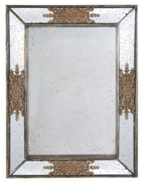 Picture of CLASSIC ANTIQUED MIRROR