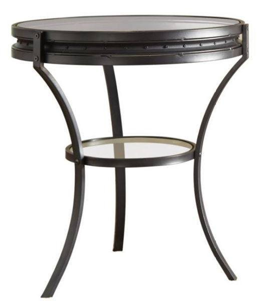 Picture of SANDY BLACK END TABLE