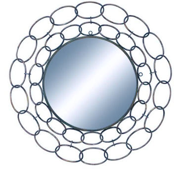 Picture of METAL WALL MIRROR