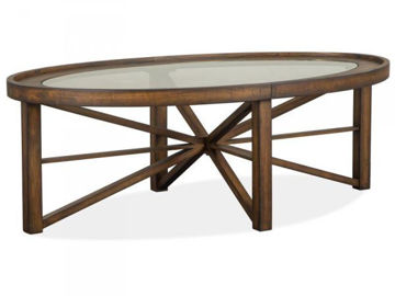 Picture of KIRKPATRICK OVAL COCKTAIL TABLE