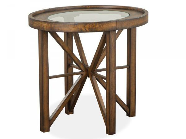 Picture of KIRKPATRICK OVAL END TABLE