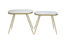 Picture of GOLD & MIRROR ACCENT TABLE SET