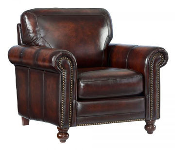 Picture of HAMPTON LEATHER CHAIR