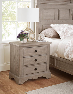 Picture of Heritage 3-Drawer Nightstand