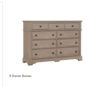 Picture of Heritage 9-Drawer Dresser